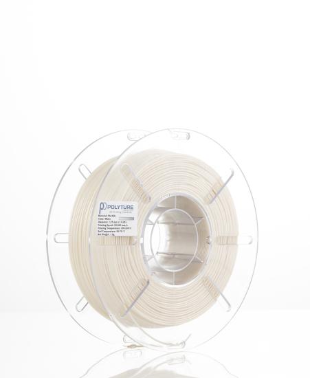 Polyture Pla Pro Silk White Filament 1 kg